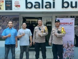 Polsek Metro Menteng Kawal Literation Expo 2025 Lemdiklat Polri di Balai Budaya
