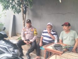 Patroli Dialogis dan Cooling System, Polsek Johar Baru Sambangi Warga RW01