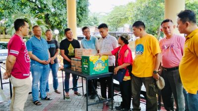 Warga Gereja Bekasi Beri Dukungan kepada Polsek Kemayoran, Kapolres Imbau Jaga Kamtibmas