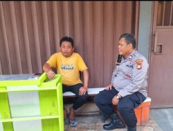 Panit Sabhara Gencarkan Patroli Dialogis di Kawasan Pasar Baru Sawah Besar