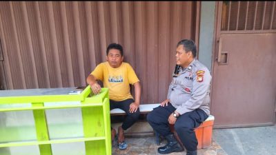 Panit Sabhara Gencarkan Patroli Dialogis di Kawasan Pasar Baru Sawah Besar