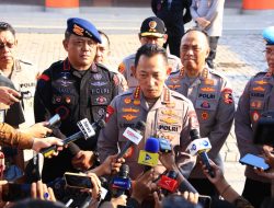 Presiden Kunjungi Polisi Korban Kerusuhan, Polri Janji Pulihkan Keamanan dan Tangkap Pelaku