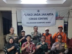 Pasca Unjuk Rasa, Bhabinkamtibmas Kampung Rawa Perkuat Posko Crisis Centre untuk Keamanan Warga