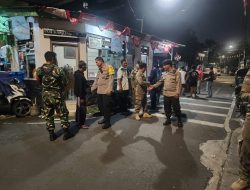 Patroli Gabungan Tiga Pilar “Jaga Jakarta” Amankan Wilayah Senen