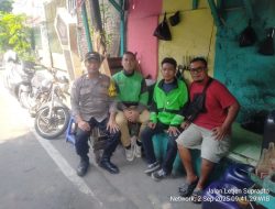 Sambang dan Cooling System, Polisi Ajak Ojol dan Warga Galur Jaga Kamtibmas