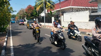 Patroli Kesetiaan Tiga Pilar Sawah Besar, Wujud Sinergi Jaga Jakarta