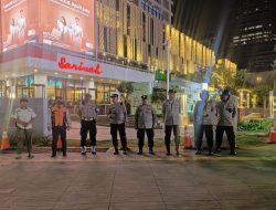 Bersama Patroli Tiga Pilar Menteng, Jaga Jakarta Aman dan Kondusif di Simpang Sarinah