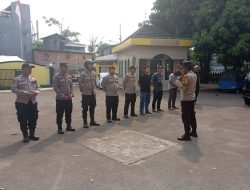 Apel Patroli ke Tempat Perekonomian dan Pusat Keramaian, Polsek Johar Baru Perkuat Pengamanan Warga