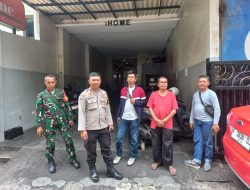 Bhabinkamtibmas dan Babinsa Tanah Abang Sambangi Ketua RT, Imbau Warga Jaga Kamtibmas