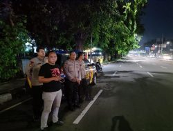 Polisi Dan Warga, Cegah Balap Liar di Sepanjang Gunung Sahari Raya