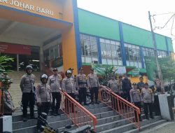 Patroli Pasar hingga Bank, Polsek Johar Baru Pastikan Stabilitas Jaga Jakarta Aman