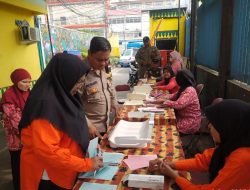 Polsek Kemayoran dan Tiga Pilar Gelar Monitoring Rutin Posyandu Balita dan Lansia