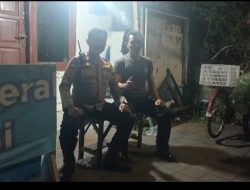 Sambang Kamtibmas, Polisi Ingatkan Warga Cikini Tingkatkan Kewaspadaan