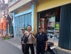 Pendamping Bhabinkamtibmas Sambangi Warga RW 01 Galur, Ajak Perkuat Sinergi Jaga Jakarta Aman