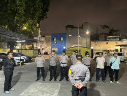 Apel Kesetiaan Siaga Polsek Johar Baru Perkuat Posko Jaga Jakarta Aman