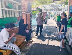 Bhabinkamtibmas Kemayoran Sambangi Warga, Ajak Jaga Kerukunan dan Keamanan Lingkungan
