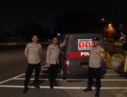 Wilayah Kemayoran Aman, Patroli Kewilayahan Polsek Kemayoran Malam Hari Wujudkan Program Jaga Jakarta
