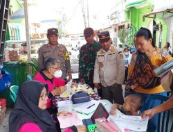 Bhabinkamtibmas Kelurahan Galur Bersama 3 Pilar Laksanakan Pengamanan Posyandu RW 03, Wujud Sinergi Jaga Jakarta Aman