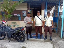 Bhabinkamtibmas Duri Pulo Laksanakan Patroli Kewilayahan dan Cooling System di Jl. Hasyim Ashari