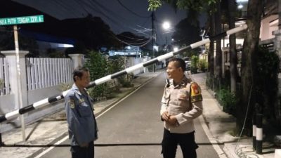 Polsek Cempaka Putih Sambang Pos Kamling, Perkuat Sinergi dengan Warga