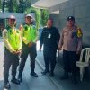 Bhabinkamtibmas Gondangdia Sambang Kantor Partai NasDem, Ajak Security Perketat Pengawasan Lingkungan