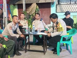 Sinergi 3 Pilar, Polsek Kemayoran Sambangi Satkamling RW 01 Kebon Kosong