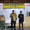 Bhabinkamtibmas Kelurahan Kemayoran Sambang Pos Keamanan, Ajak Warga Waspada Curanmor