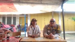 Bhabinkamtibmas Kampung Bali Sambangi Warga RW 07 di Jalan KH Wahid Hasyim, Sampaikan Pesan Kamtibmas