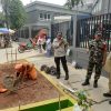 Pelayan Tiga Pilar Dalam Giat Penataan Kawasan di Jl. Pintu Besi Sawah Besar