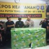 Polsek Cempaka Putih Sambang Pos Satkamling, Ajak Warga Perkuat Pam Swakarsa