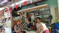 Pastikan Keamanan Tempat Usaha Warga di Kelurahan Gunung Sahari Utara