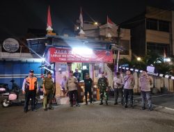 Patroli Mobile 3 Pilar Sawah Besar, Jaga Jakarta Bersama Awak Kamling Di RW. 002 Pasar Baru