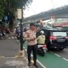 Kapolsubsektor Tanah Tinggi Gatur Lalin di TL Galur, Antisipasi Kemacetan dan Tindak Kriminal Jalanan