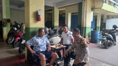 Bhabinkamtibmas Kebon Kacang Saling Koordinasi Dengan Ketua RW 06 Sebagai Cooling System