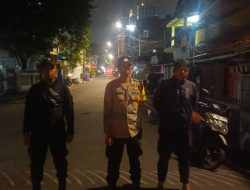 Jaga Kondusivitas, Polsek Senen Gelar Patroli Gabungan dengan Pokdar Kamtibmas