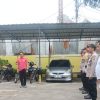 Apel Persiapan Patroli Sore Hari ke Sentra Ekonomi dan Pusat Keramaian