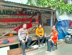 Polri Berikan Himbauan Dan Mendengar Masukan Warga di Kelurahan Kartini Terkait Kamtibmas