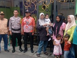 Jaga Kesehatan Masyarakat, Polisi Bungur Ikut Monitoring Posyandu di Tiga RW