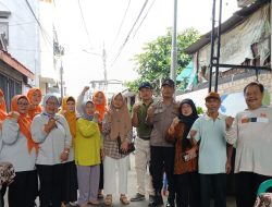 Bhabinkamtibmas Kelurahan Galur Kawal Kegiatan Posyandu, Ajak Warga Jaga Kesehatan dan Keamanan Lingkungan