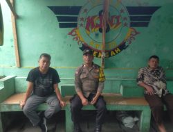 Sambang Dialogis Warga RW 04, Bhabinkamtibmas Galur Ajak Bersama Jaga Lingkungan Aman