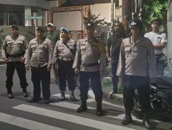 Polsek Johar Baru Gelar Patroli Cipta Kondisi Dini Hari, Antisipasi Gangguan Kamtibmas