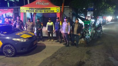 Antisipasi Tawuran dan Kejahatan Malam, Patroli Tiga Pilar Menteng Perkuat Keamanan Kalipasir