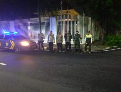 Patroli 3 Pilar Menteng Dipimpin Kanit Samapta Antisipasi Kejahatan Malam dan Balap Liar di Jalan Teuku Umar