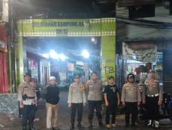 Jaga Jakarta Aman, Polisi Sisir Titik Rawan di Johar Baru Hadirkan Rasa Aman Hingga Subuh