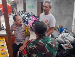 Polisi Sambangi Pasar Nangka, Warga Diajak Jaga Keamanan Lingkungan