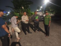 Bhabinkamtibmas Sambangi Satkamling RW 09 Duri Pulo, Tekankan Kewaspadaan Malam Hari