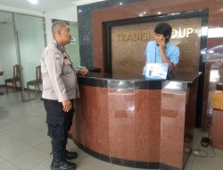 Polisi Sambangi Perkantoran di Mangga Besar, Ajak Warga Perkuat Keamanan Lingkungan