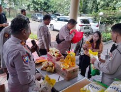 Polsek Kemayoran Gelar Gerakan Pangan Murah, 100 Kantong Beras Ludes dalam Dua Jam
