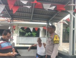 Bhabinkamtibmas Kelurahan Johar Baru Lakukan Patroli Dialogis dan Sambang Warga