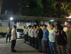 Wakapolsek Johar Baru Pimpin Apel Patroli Cipta Kondisi Antisipasi Guantibmas